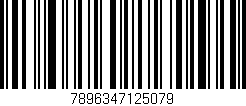 Código de barras (EAN, GTIN, SKU, ISBN): '7896347125079'