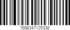 Código de barras (EAN, GTIN, SKU, ISBN): '7896347125338'