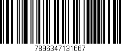 Código de barras (EAN, GTIN, SKU, ISBN): '7896347131667'