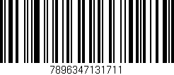 Código de barras (EAN, GTIN, SKU, ISBN): '7896347131711'
