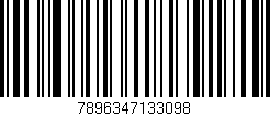 Código de barras (EAN, GTIN, SKU, ISBN): '7896347133098'