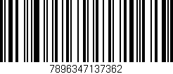 Código de barras (EAN, GTIN, SKU, ISBN): '7896347137362'