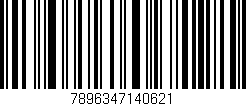 Código de barras (EAN, GTIN, SKU, ISBN): '7896347140621'