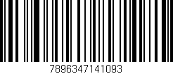 Código de barras (EAN, GTIN, SKU, ISBN): '7896347141093'