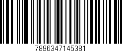 Código de barras (EAN, GTIN, SKU, ISBN): '7896347145381'