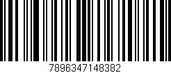 Código de barras (EAN, GTIN, SKU, ISBN): '7896347148382'