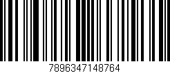Código de barras (EAN, GTIN, SKU, ISBN): '7896347148764'