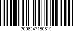 Código de barras (EAN, GTIN, SKU, ISBN): '7896347158619'