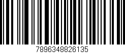 Código de barras (EAN, GTIN, SKU, ISBN): '7896348826135'
