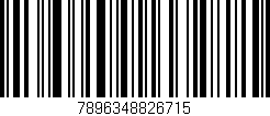 Código de barras (EAN, GTIN, SKU, ISBN): '7896348826715'