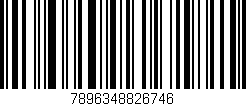 Código de barras (EAN, GTIN, SKU, ISBN): '7896348826746'