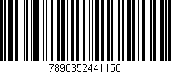 Código de barras (EAN, GTIN, SKU, ISBN): '7896352441150'