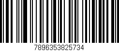 Código de barras (EAN, GTIN, SKU, ISBN): '7896353825734'