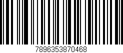 Código de barras (EAN, GTIN, SKU, ISBN): '7896353870468'