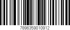 Código de barras (EAN, GTIN, SKU, ISBN): '7896359010912'