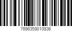 Código de barras (EAN, GTIN, SKU, ISBN): '7896359010936'