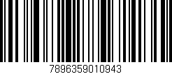 Código de barras (EAN, GTIN, SKU, ISBN): '7896359010943'