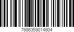 Código de barras (EAN, GTIN, SKU, ISBN): '7896359014804'