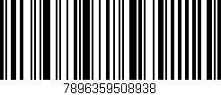 Código de barras (EAN, GTIN, SKU, ISBN): '7896359508938'