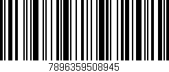 Código de barras (EAN, GTIN, SKU, ISBN): '7896359508945'