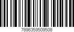 Código de barras (EAN, GTIN, SKU, ISBN): '7896359509508'