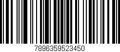 Código de barras (EAN, GTIN, SKU, ISBN): '7896359523450'