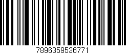 Código de barras (EAN, GTIN, SKU, ISBN): '7896359536771'