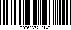 Código de barras (EAN, GTIN, SKU, ISBN): '7896367713140'