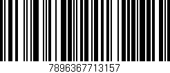 Código de barras (EAN, GTIN, SKU, ISBN): '7896367713157'