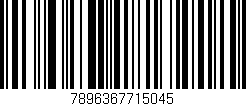 Código de barras (EAN, GTIN, SKU, ISBN): '7896367715045'
