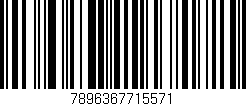 Código de barras (EAN, GTIN, SKU, ISBN): '7896367715571'