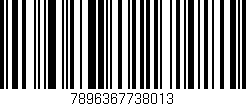 Código de barras (EAN, GTIN, SKU, ISBN): '7896367738013'