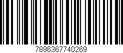 Código de barras (EAN, GTIN, SKU, ISBN): '7896367740269'