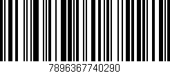 Código de barras (EAN, GTIN, SKU, ISBN): '7896367740290'