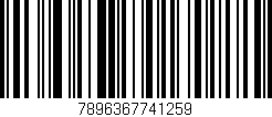 Código de barras (EAN, GTIN, SKU, ISBN): '7896367741259'