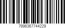 Código de barras (EAN, GTIN, SKU, ISBN): '7896367744229'