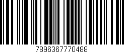 Código de barras (EAN, GTIN, SKU, ISBN): '7896367770488'