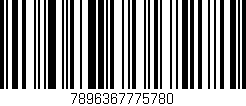 Código de barras (EAN, GTIN, SKU, ISBN): '7896367775780'