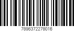Código de barras (EAN, GTIN, SKU, ISBN): '7896372278016'
