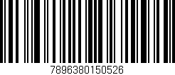 Código de barras (EAN, GTIN, SKU, ISBN): '7896380150526'