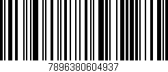 Código de barras (EAN, GTIN, SKU, ISBN): '7896380604937'