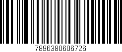 Código de barras (EAN, GTIN, SKU, ISBN): '7896380606726'