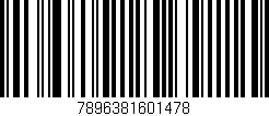 Código de barras (EAN, GTIN, SKU, ISBN): '7896381601478'