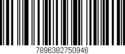 Código de barras (EAN, GTIN, SKU, ISBN): '7896382750946'