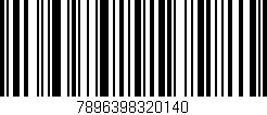 Código de barras (EAN, GTIN, SKU, ISBN): '7896398320140'
