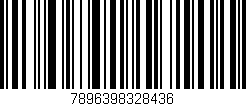 Código de barras (EAN, GTIN, SKU, ISBN): '7896398328436'