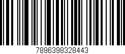 Código de barras (EAN, GTIN, SKU, ISBN): '7896398328443'