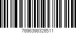 Código de barras (EAN, GTIN, SKU, ISBN): '7896398328511'