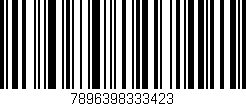 Código de barras (EAN, GTIN, SKU, ISBN): '7896398333423'