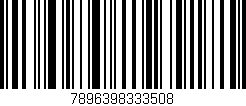 Código de barras (EAN, GTIN, SKU, ISBN): '7896398333508'